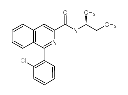 (s)-n-desmethyl pk 11195 Structure