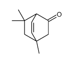 2,2,4-trimethylbicyclo[2.2.2]oct-7-en-6-one结构式