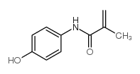 N-(4-HYDROXYPHENYL)METHACRYLAMIDE structure