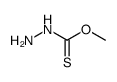 hydrazinecarbothioic acid O-methyl ester Structure