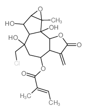 泽兰氧化氯内酯结构式