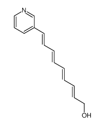 (2E,4E,6E,8E)-9-(pyridin-3-yl)nona-2,4,6,8-tetraen-1-ol Structure