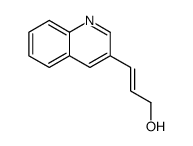 3-quinolin-3-ylprop-2-en-1-ol结构式