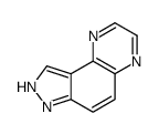 1H-Pyrazolo[4,3-f]quinoxaline (9CI)结构式