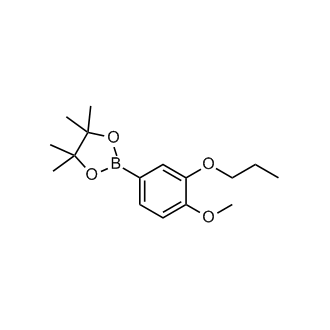 2-(4-Methoxy-3-propoxyphenyl)-4,4,5,5-tetramethyl-1,3,2-dioxaborolane picture