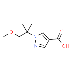 1-(1-甲氧基-2-甲基丙-2-基)-1H-吡唑-4-羧酸图片