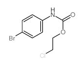 Carbanilic acid,p-bromo-, 2-chloroethyl ester (8CI) Structure