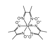 tris(dimethylglyoximato)nickelate(IV)(2-) Structure