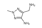 4-amino-5-aminomethyl-2-methyl-1,2,3-triazole Structure