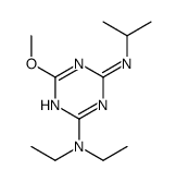 2-N,2-N-diethyl-6-methoxy-4-N-propan-2-yl-1,3,5-triazine-2,4-diamine Structure