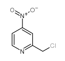 2-CHLOROMETHYL-4-NITRO-PYRIDINE structure