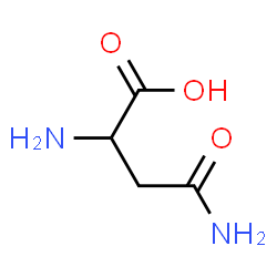 DL-Asparagine Structure