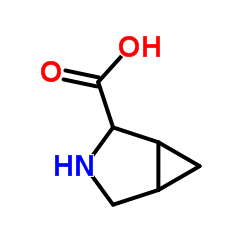 3-Azabicyclo[3.1.0]hexane-2-carboxylic acid Structure