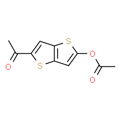 2-Acetylthieno[3,2-b]thiophen-5-ol acetate结构式