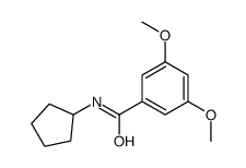 Benzamide, N-cyclopentyl-3,5-dimethoxy- (9CI)结构式