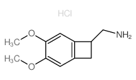 (3,4-Dimethoxybicyclo[4.2.0]octa-1,3,5-trien-7-yl)methanamine Structure