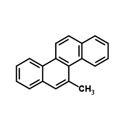 5-甲基-1,2-苯并菲结构式