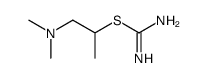 S-(β-dimethylamino-isopropyl)-isothiourea结构式