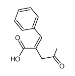 2-acetonyl-3-phenyl-acrylic acid结构式