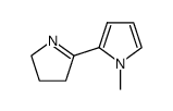 1-methyl-2-(4,5-dihydro-3H-pyrrol-2-yl)pyrrole Structure