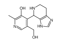 5-(hydroxymethyl)-2-methyl-4-(4,5,6,7-tetrahydro-1H-imidazo[4,5-c]pyridin-4-yl)pyridin-3-ol Structure