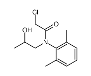 2-chloro-N-(2,6-dimethylphenyl)-N-(2-hydroxypropyl)acetamide结构式