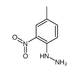 (4-methyl-2-nitrophenyl)hydrazine Structure