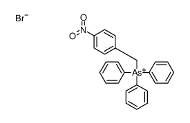 (4-nitrophenyl)methyl-triphenylarsanium,bromide结构式