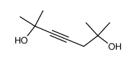 2,6-dimethyl-hept-3-yne-2,6-diol结构式