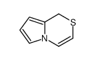 1H-pyrrolo[2,1-c][1,4]thiazine结构式