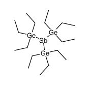 Tris-(triethylgermyl)-stiben结构式