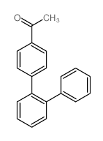 1-[4-(2-phenylphenyl)phenyl]ethanone结构式