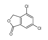 4,6-dichloro-3H-2-benzofuran-1-one结构式