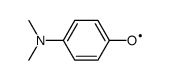 4-(N,N-dimethylamino)phenoxyl radical Structure