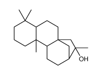 [5α,8β,9α,10β,13β,16S,(+)]-Kaurane-16-ol structure