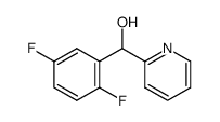 2-[(2,5-Difluorophenyl)-hydroxymethyl]pyridine结构式