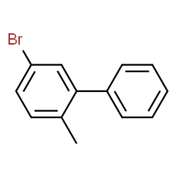 2-Methyl-5-bromobiphenyl Structure