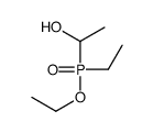 1-[ethoxy(ethyl)phosphoryl]ethanol Structure