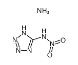 ammonium salt of 5-nitroaminotetrazole Structure