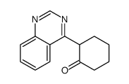 2-quinazolin-4-ylcyclohexan-1-one结构式