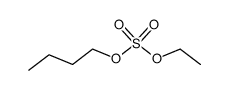 sulfuric acid butyl ester ethyl ester Structure