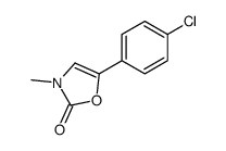 5-(4-chlorophenyl)-3-methyl-1,3-oxazol-2-one Structure