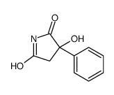 3-hydroxy-3-phenylpyrrolidine-2,5-dione Structure