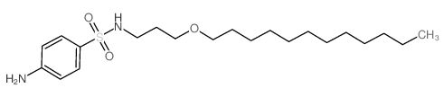 4-amino-N-(3-dodecoxypropyl)benzenesulfonamide picture