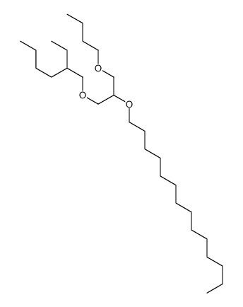 1-[1-butoxy-3-(2-ethylhexoxy)propan-2-yl]oxytetradecane Structure