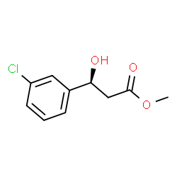 Methyl (3S)-3-(3-chlorophenyl)-3-hydroxypropanoate图片