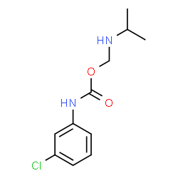 m-Chlorocarbanilic acid N-isopropylaminomethyl ester structure