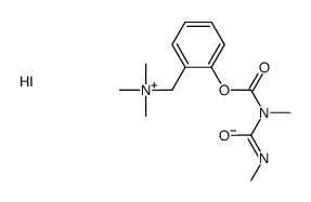 trimethyl-[[2-[methyl(methylcarbamoyl)carbamoyl]oxyphenyl]methyl]azanium,iodide结构式