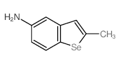 Benzo[b]selenophen-5-amine,2-methyl-结构式