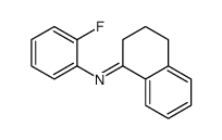 N-(2-fluorophenyl)-3,4-dihydro-2H-naphthalen-1-imine结构式